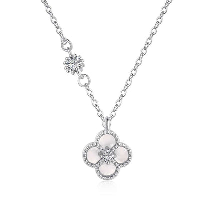 [Lumina Jewelry]Delicate Flower Shape Necklace