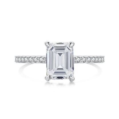 [Lumina Jewelry]2.0 Carat Scintillating Ornate Radiant Cut Party Ring