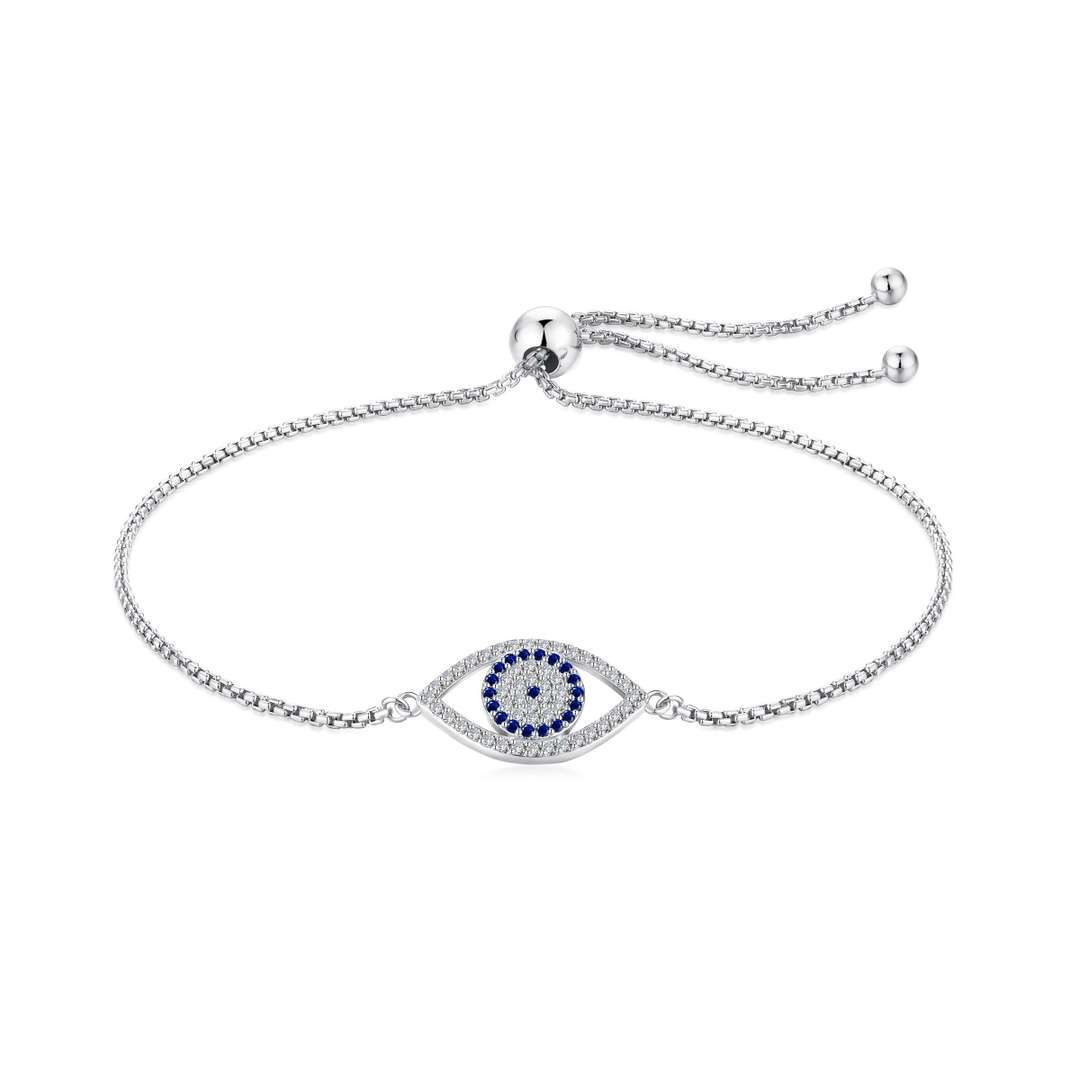 [Lumina Jewelry]Dazzling Eye Shape Necklace