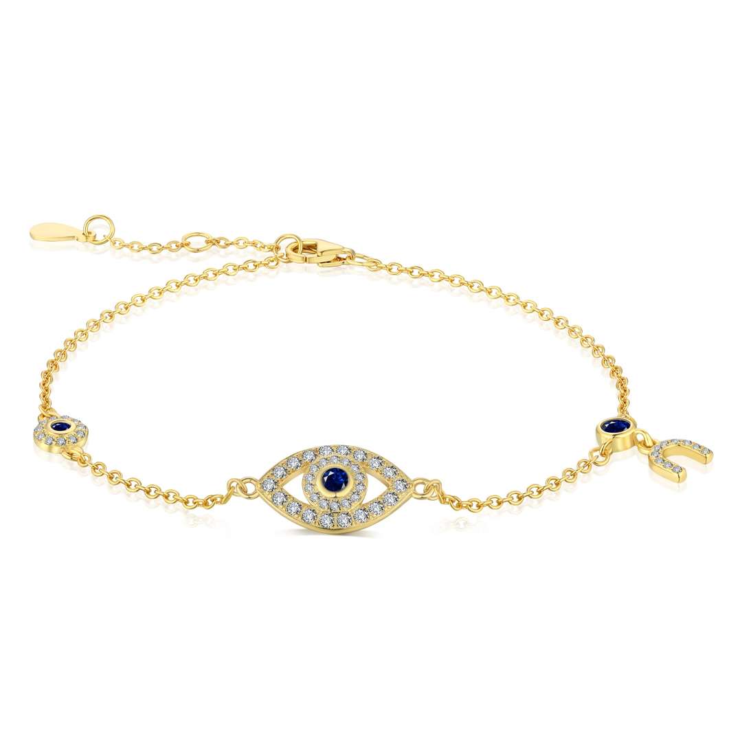 [Lumina Jewelry]Dainty Eye Shape Necklace