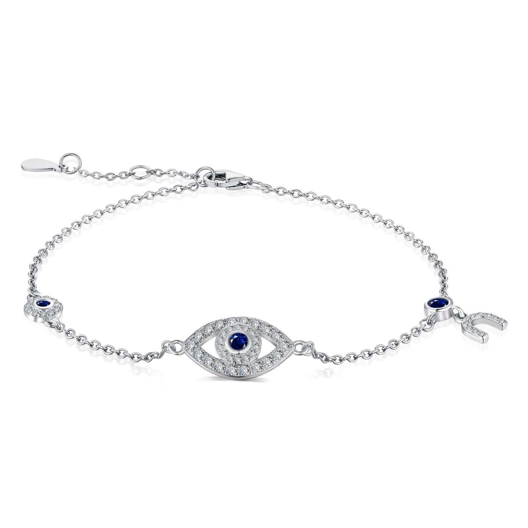 [Lumina Jewelry]Dainty Eye Shape Necklace