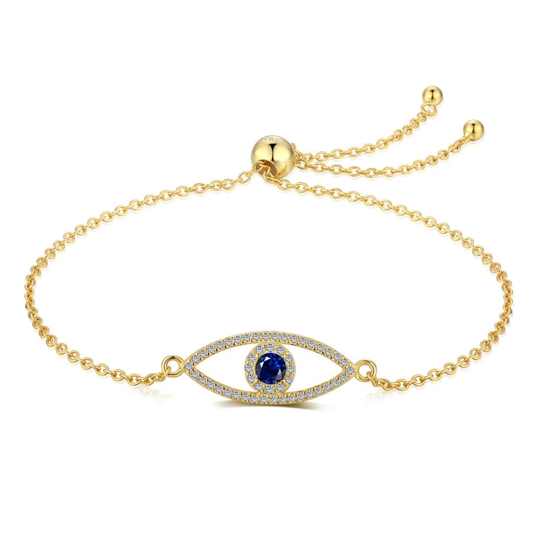 [Lumina Jewelry]Devil's Eye Hollow Design Bracelet