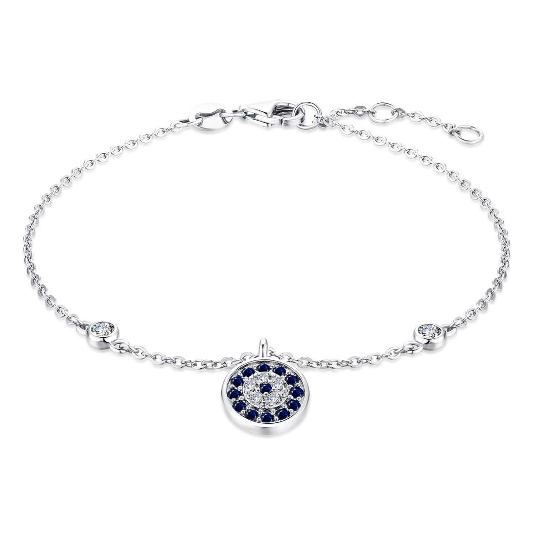 [Lumina Jewelry]Devil's Eye Round Shape Bracelet