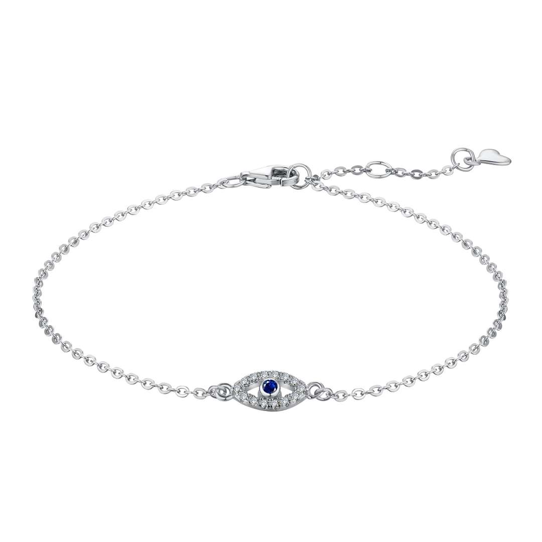 [Lumina Jewelry]Evil Eye Shape Necklace