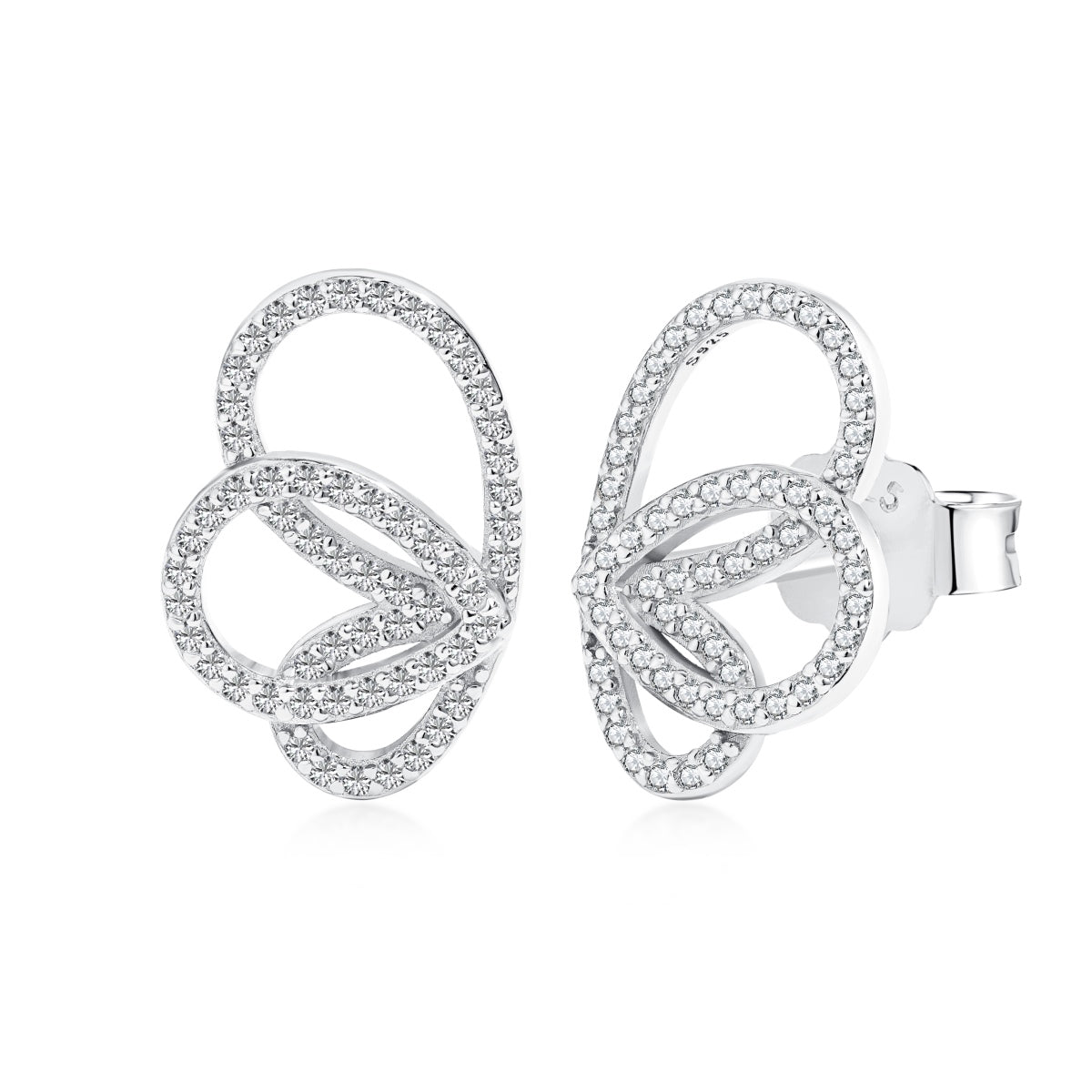 [Lumina Jewelry]Exquisite Butterfly Shape Earrings