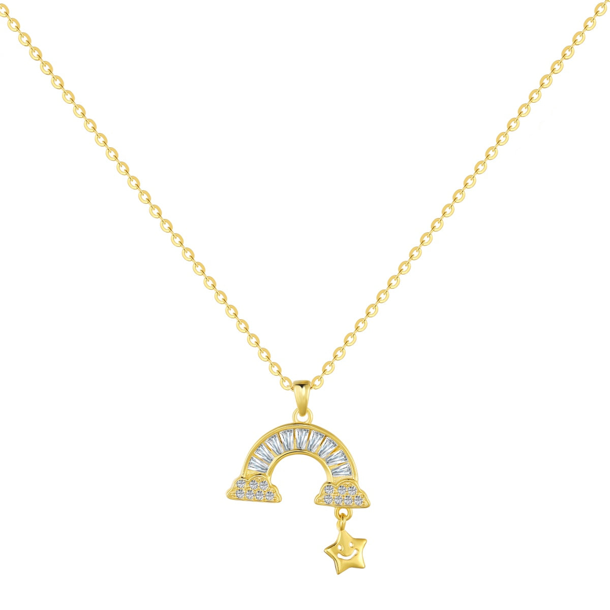 [Lumina Jewelry]Unique Rainbow Star Necklace