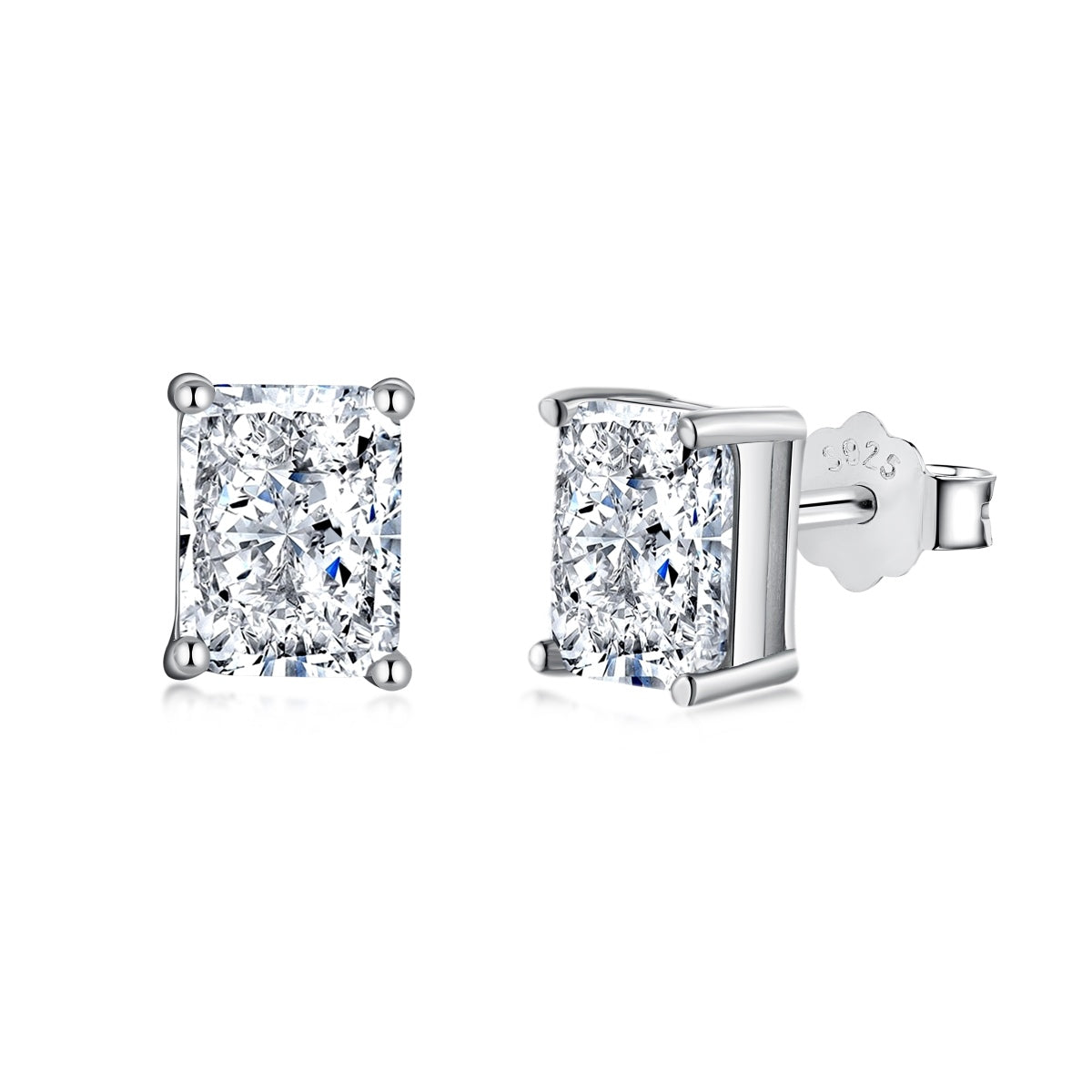 [Lumina Jewelry]Radiant Luxurious Princess Cut Daily Earrings
