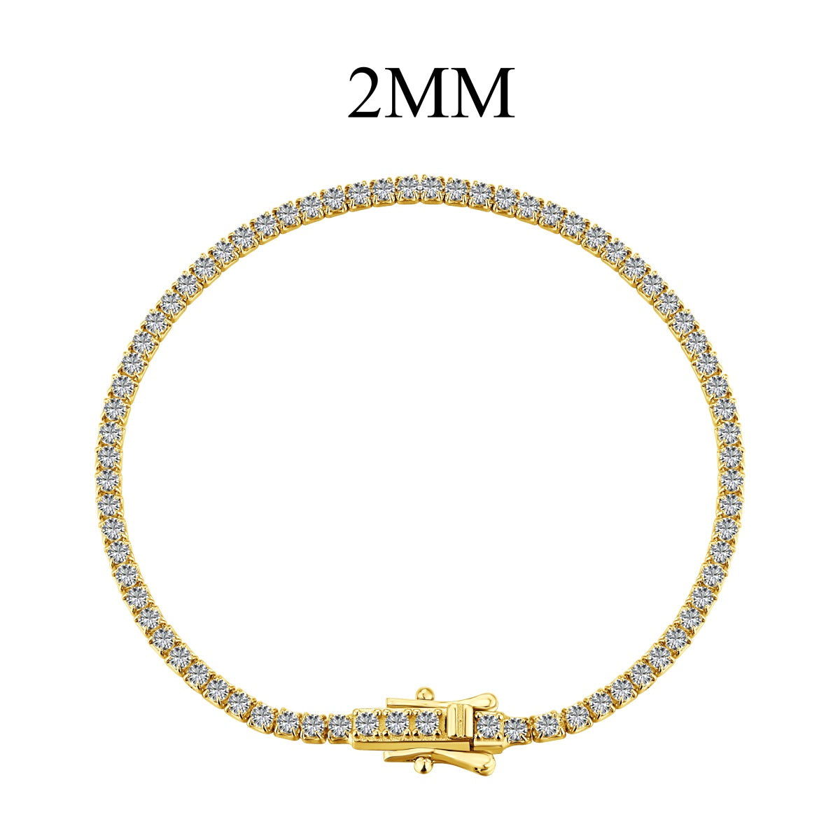 [Lumina Jewelry]Radiant Colorful Round Cut Party Bracelet
