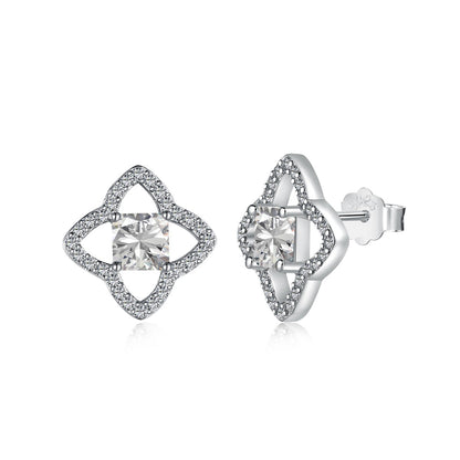 [Lumina Jewelry]Elegant Star Shape Princess Cut Daily Earrings