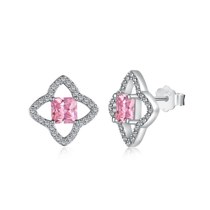 [Lumina Jewelry]Elegant Star Shape Princess Cut Daily Earrings