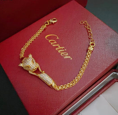 [Lumina Jewelry] PANTHERE  BRACELET DIAMONDS