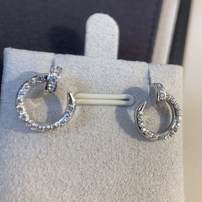 [Lumina]JUSTE EARRINGS SILVER DIAMONDS
