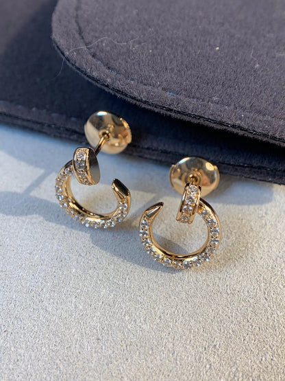[Lumina]JUSTE EARRINGS GOLD DIAMONDS