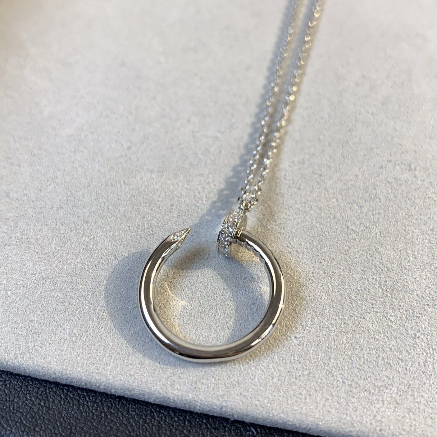 [Lumina]JUSTE NECKLACE SILVER