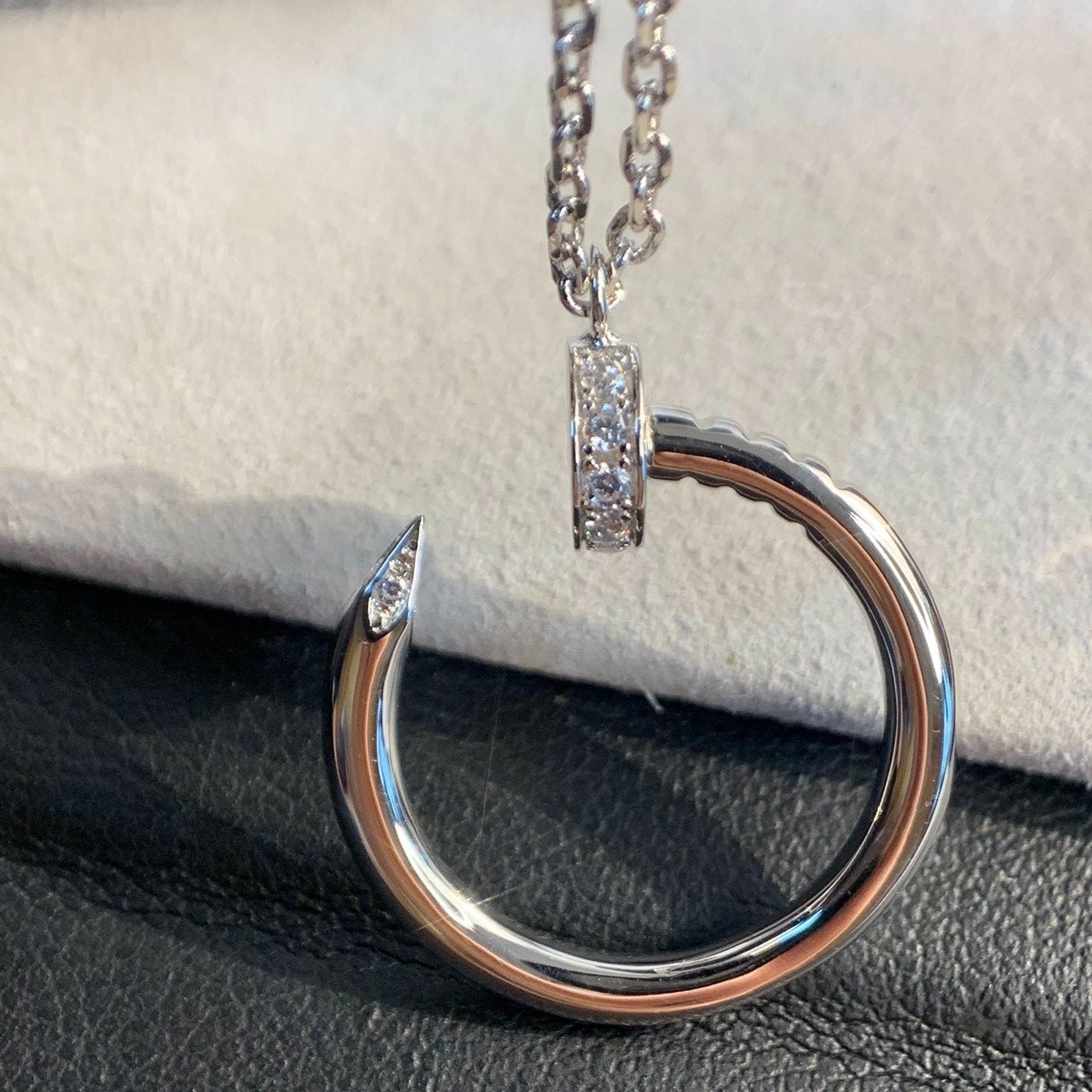 [Lumina]JUSTE NECKLACE SILVER