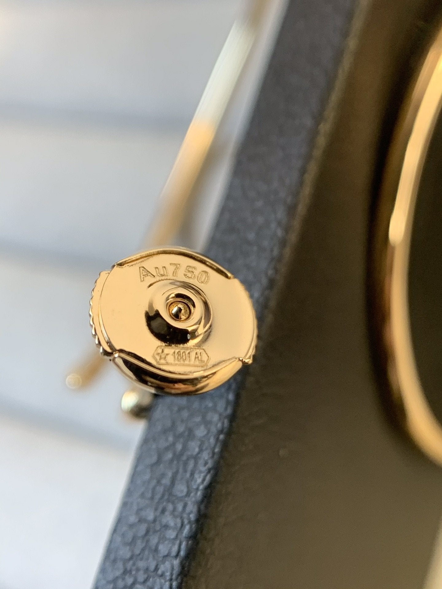 [Lumina]JUSTE EARRINGS GOLD DIAMONDS 1.8MM
