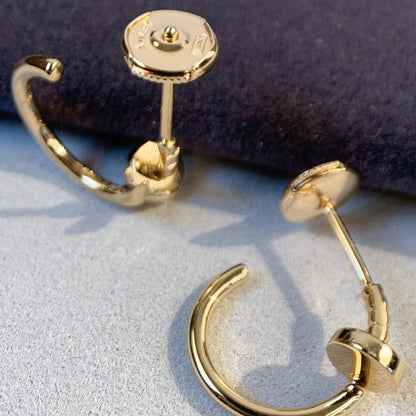 [Lumina]JUSTE EARRINGS PINK GOLD