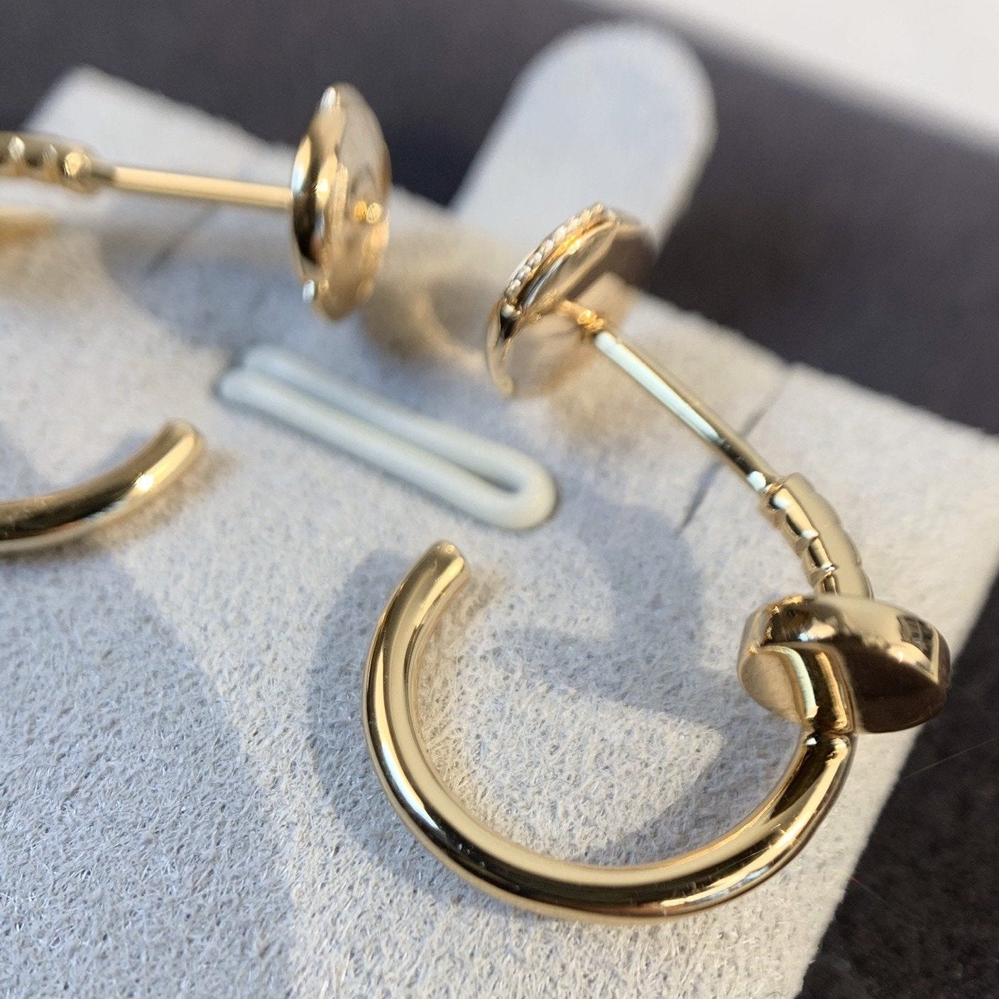 [Lumina]JUSTE EARRINGS PINK GOLD
