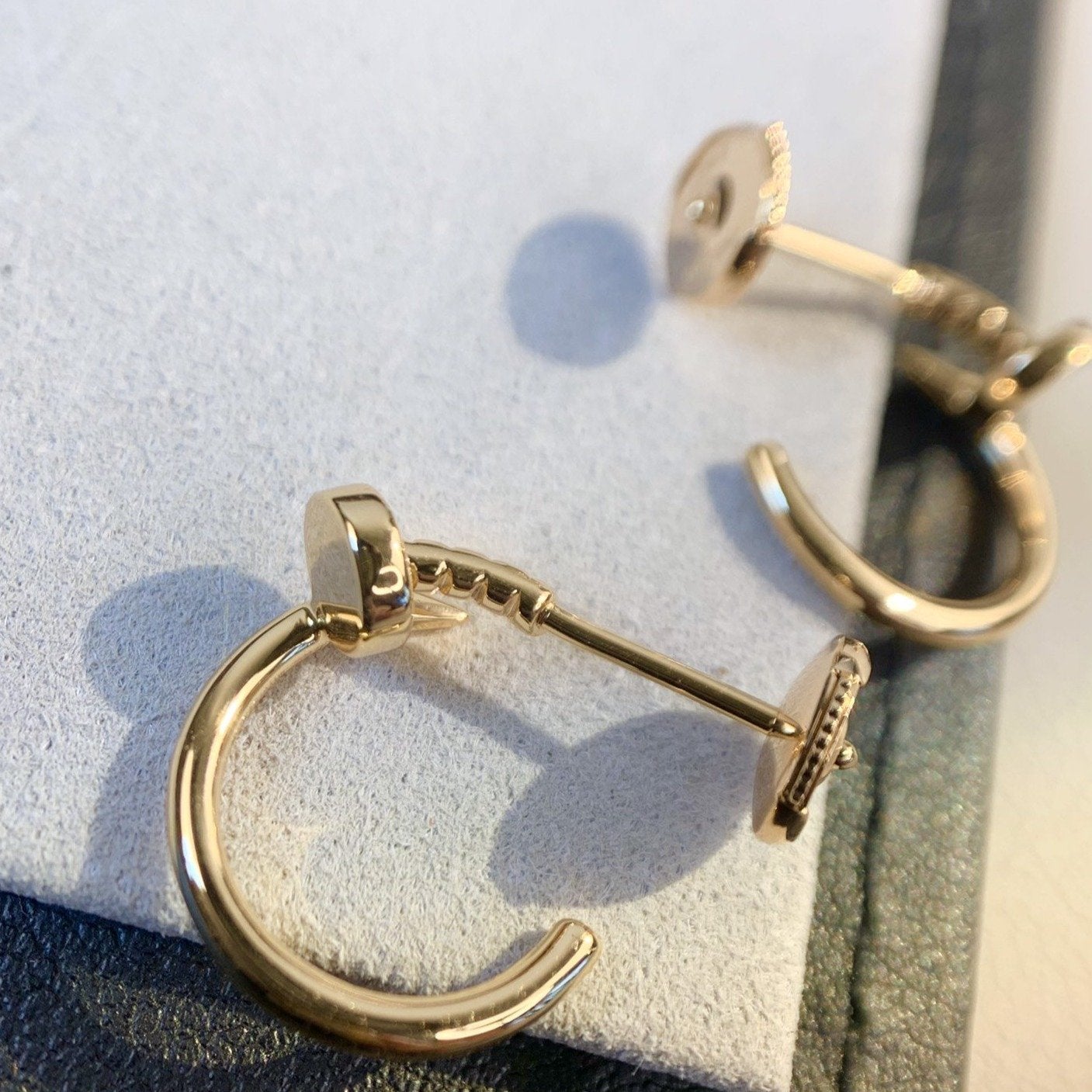 [Lumina]JUSTE EARRINGS PINK GOLD