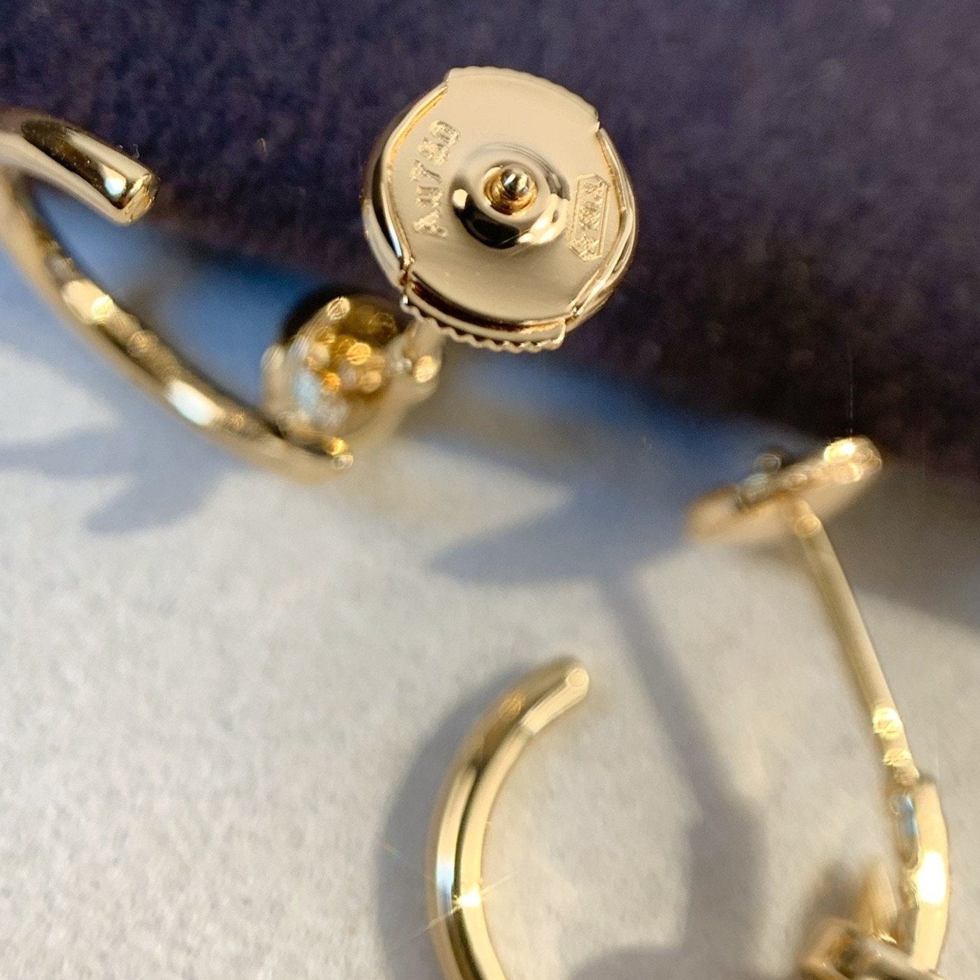 [Lumina]JUSTE EARRINGS PINK GOLD