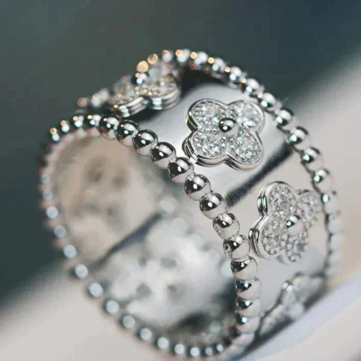 [Lumina]CLOVER KALEIDOSCOPE RING 10MM