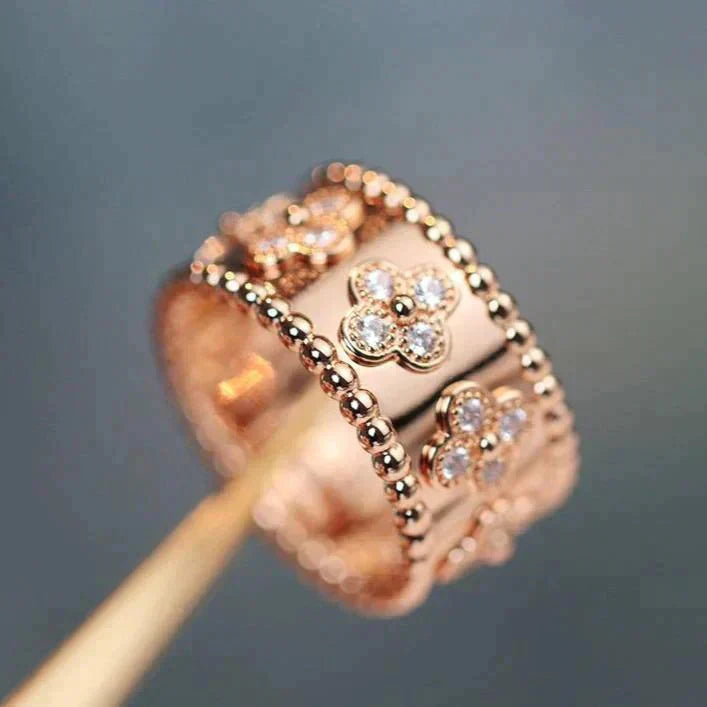 [Lumina]CLOVER KALEIDOSCOPE RING 10MM