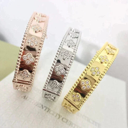 [Lumina]CLOVER BRACELET 8MM DIAMONDS