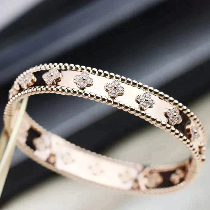 [Lumina]CLOVER BRACELET 8MM DIAMONDS