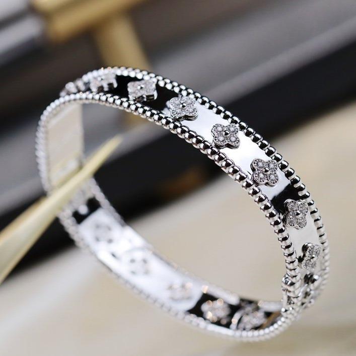 [Lumina]CLOVER BRACELET 8MM DIAMONDS