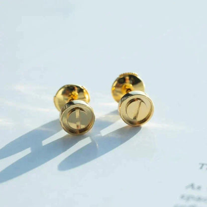 [Lumina]LOVE EARRINGS GOLD 10MM