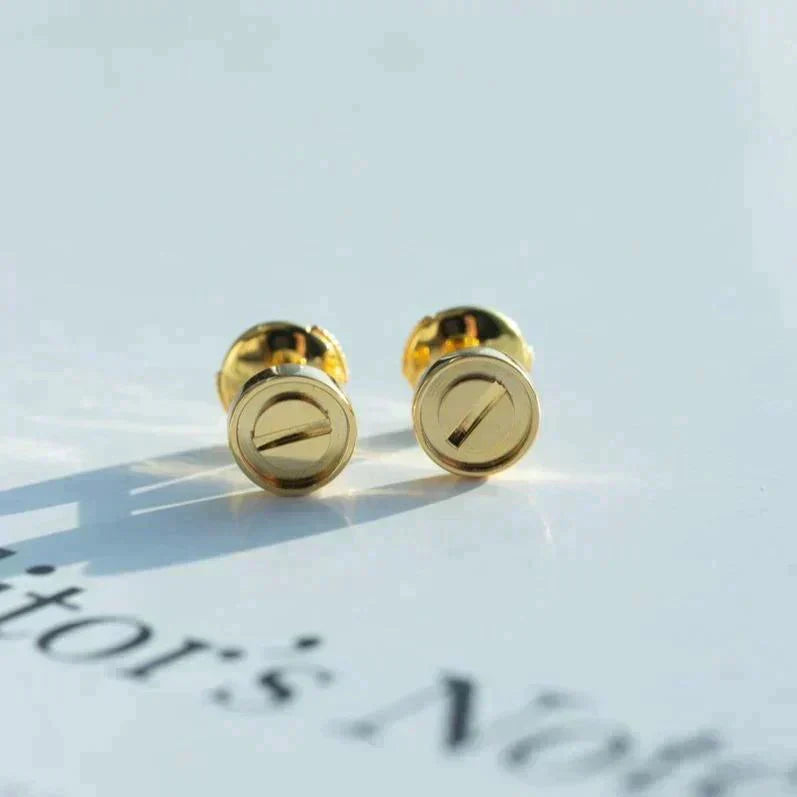 [Lumina]LOVE EARRINGS GOLD 10MM