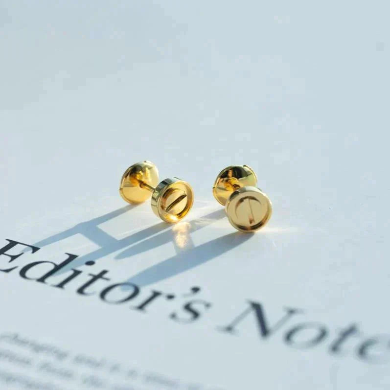 [Lumina]LOVE EARRINGS GOLD 10MM
