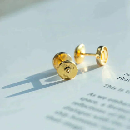 [Lumina]LOVE EARRINGS GOLD 10MM