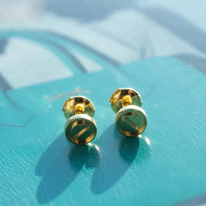 [Lumina]LOVE EARRINGS GOLD 10MM