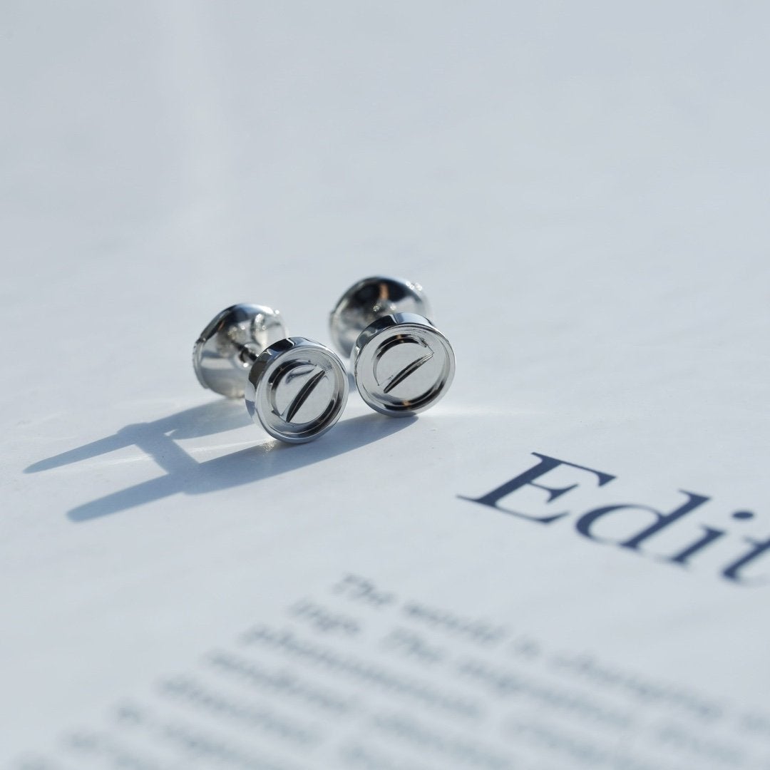 [Lumina]LOVE EARRINGS SILVER 10MM
