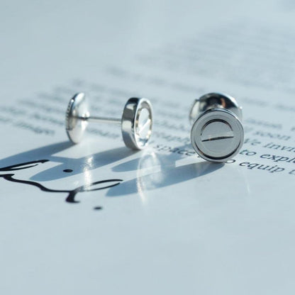 [Lumina]LOVE EARRINGS SILVER 10MM