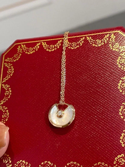 [Lumina]AMULETTE Lumina GOLD MOP NECKLACE