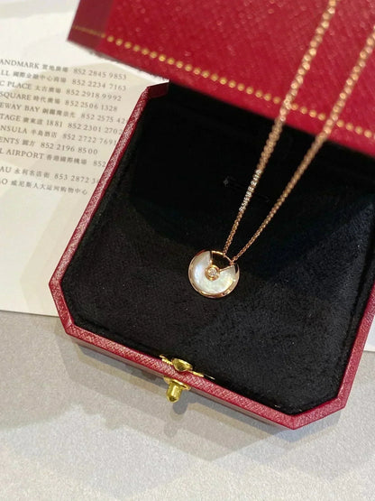[Lumina]AMULETTE Lumina GOLD MOP NECKLACE
