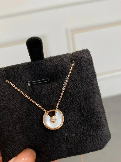 [Lumina]AMULETTE Lumina GOLD MOP NECKLACE