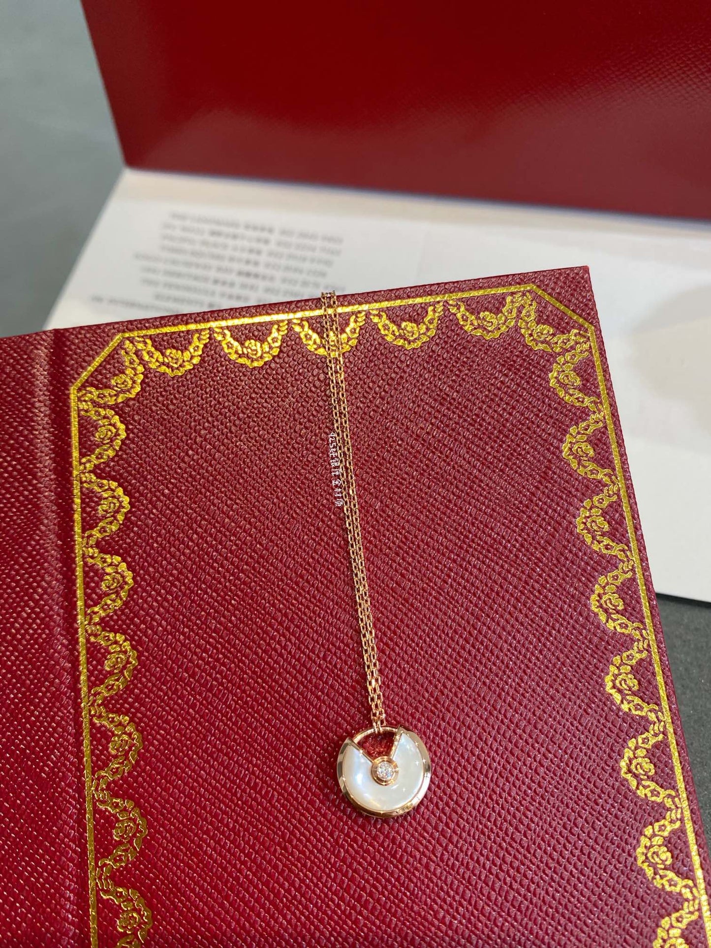 [Lumina]AMULETTE Lumina GOLD MOP NECKLACE