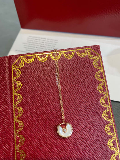 [Lumina]AMULETTE Lumina GOLD MOP NECKLACE