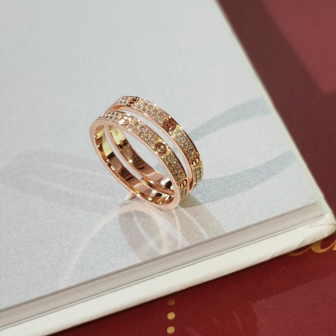 [Lumina]LOVE RING 2.65MM DIAMOND