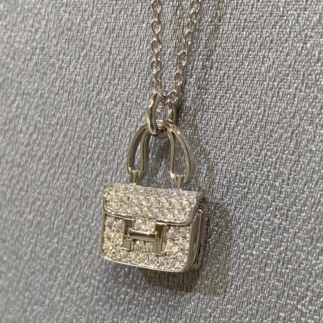 [Lumina]CONSTANCE PEDANT DIAMOND NECKLACE
