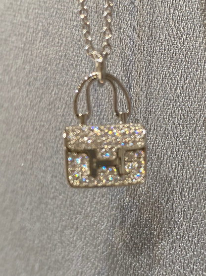 [Lumina]CONSTANCE PEDANT DIAMOND NECKLACE