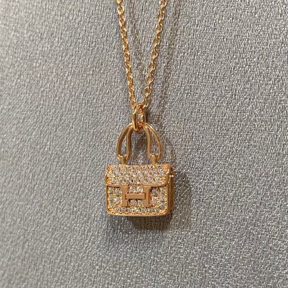 [Lumina]CONSTANCE PEDANT DIAMOND NECKLACE