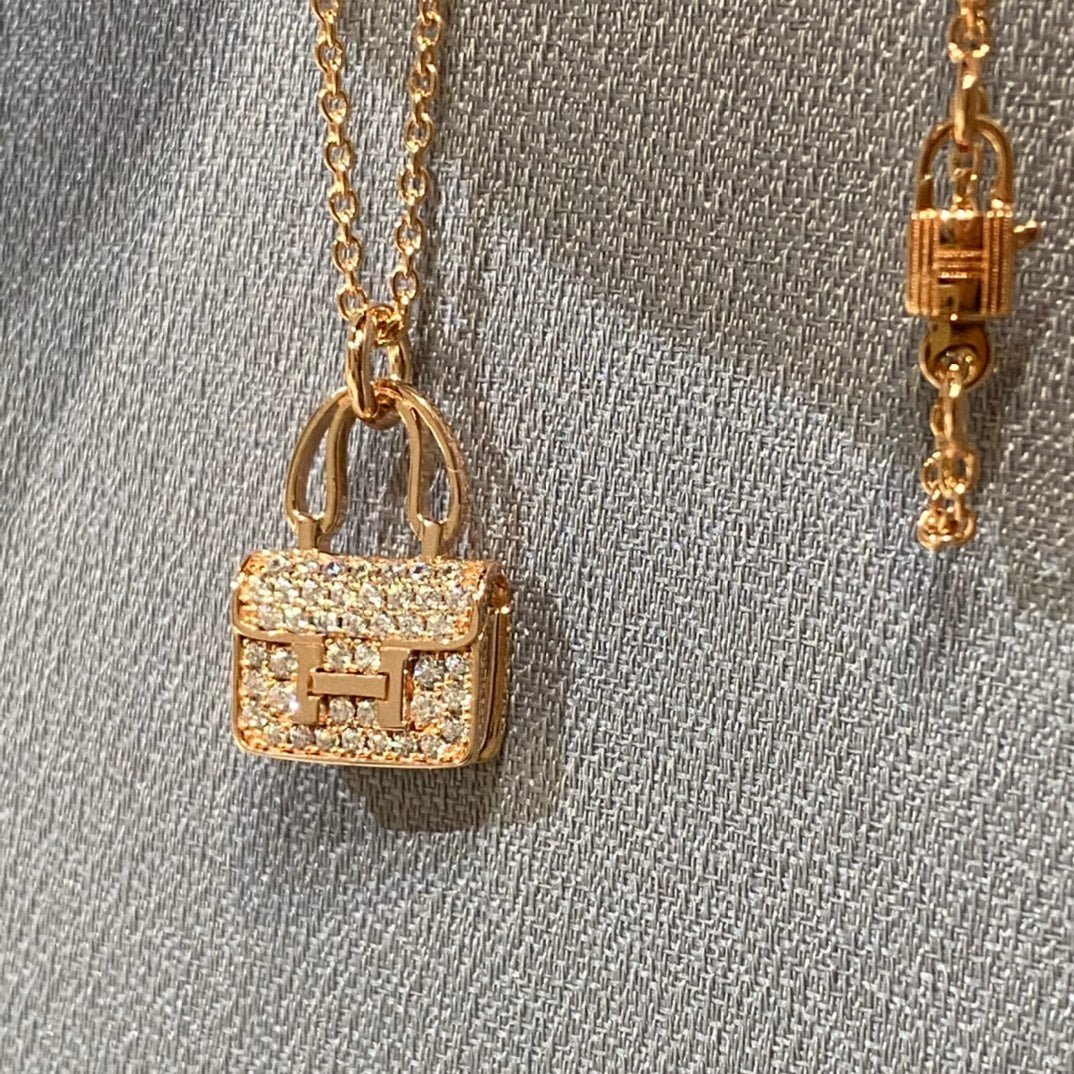 [Lumina]CONSTANCE PEDANT DIAMOND NECKLACE