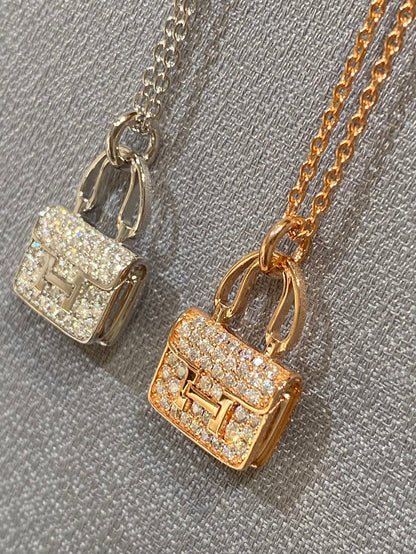 [Lumina]CONSTANCE PEDANT DIAMOND NECKLACE