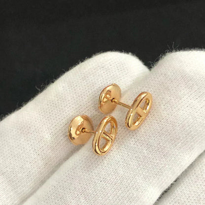[Lumina]CHAINE SMALL EARRINGS GOLD AND SILVER