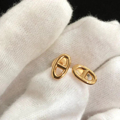 [Lumina]CHAINE SMALL EARRINGS GOLD AND SILVER