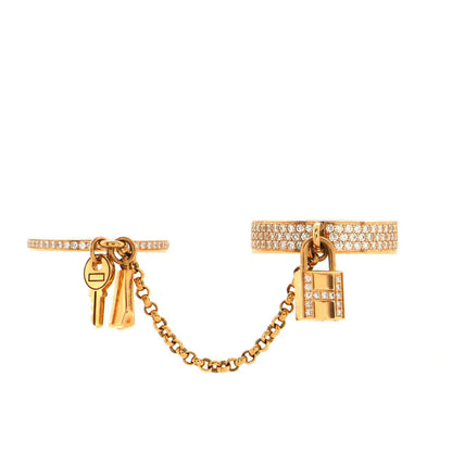 [Lumina]HM KELLY CLOCHETTE DOUBLE RING IN  WITH DIAMONDS